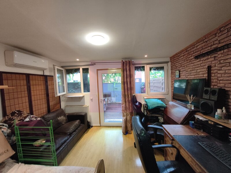 Studio cu curte proprie de 25 mp, langa Parcul IOR